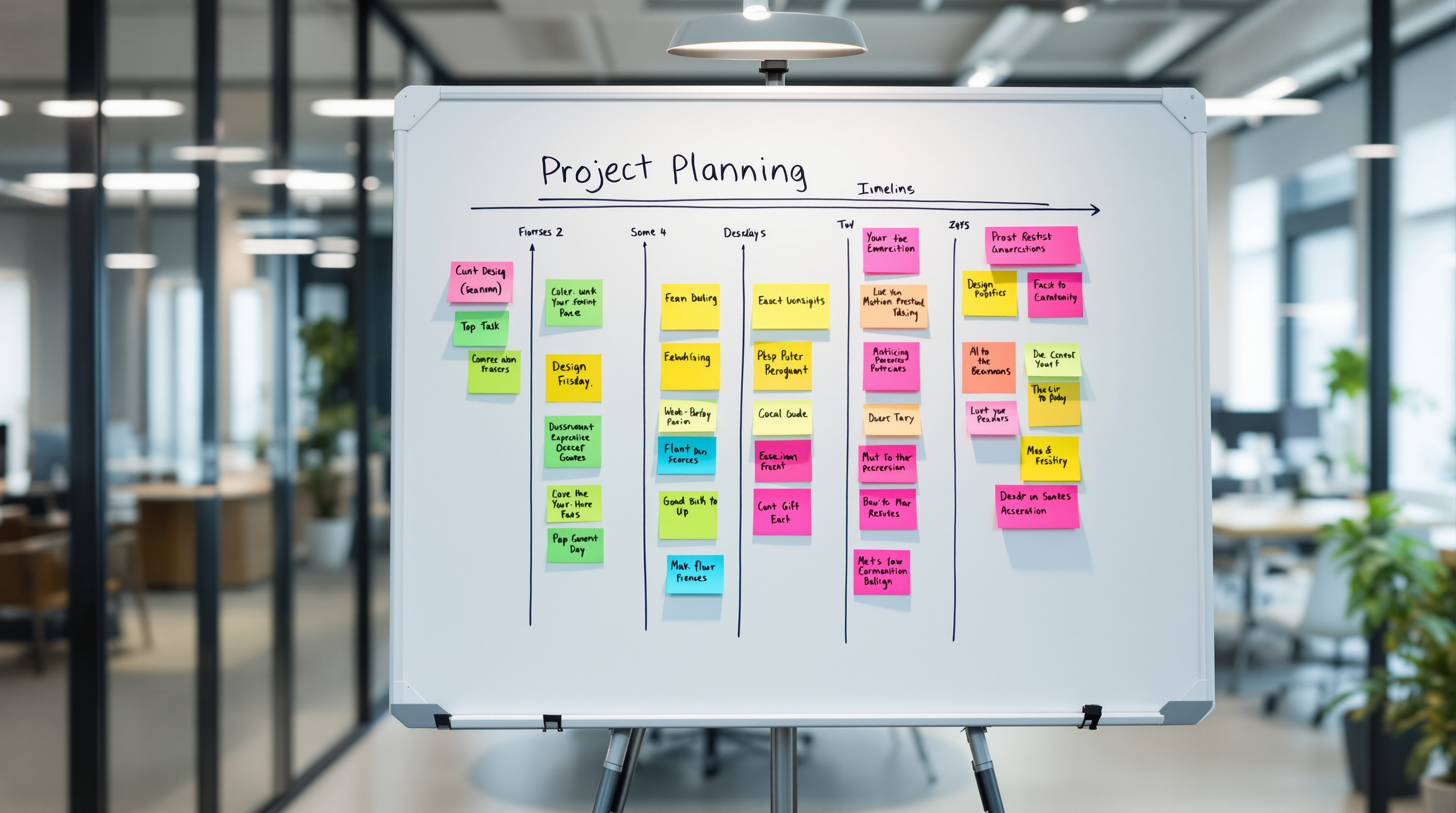 Project planning and workflow for visual communications
